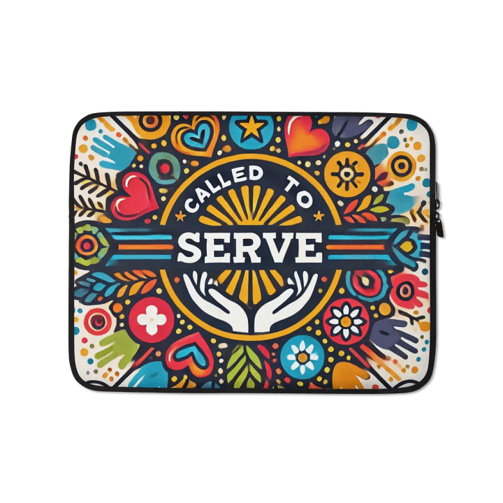 Called to Serve Laptop Sleeve product image (1)