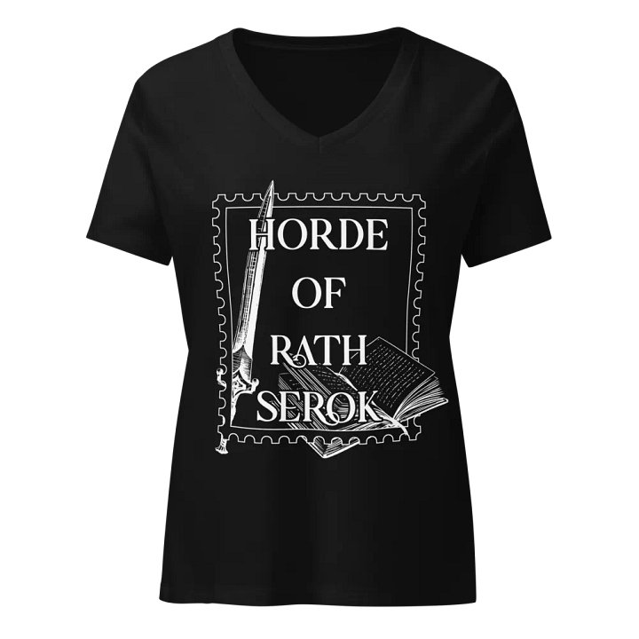 Rath Serok Bella+Canvas Women's Relaxed V-Neck T-Shirt product image (9)