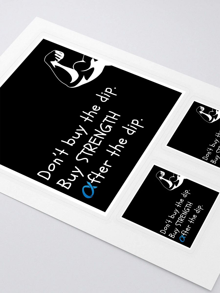 Don't Buy The Dip Stickers product image (2)