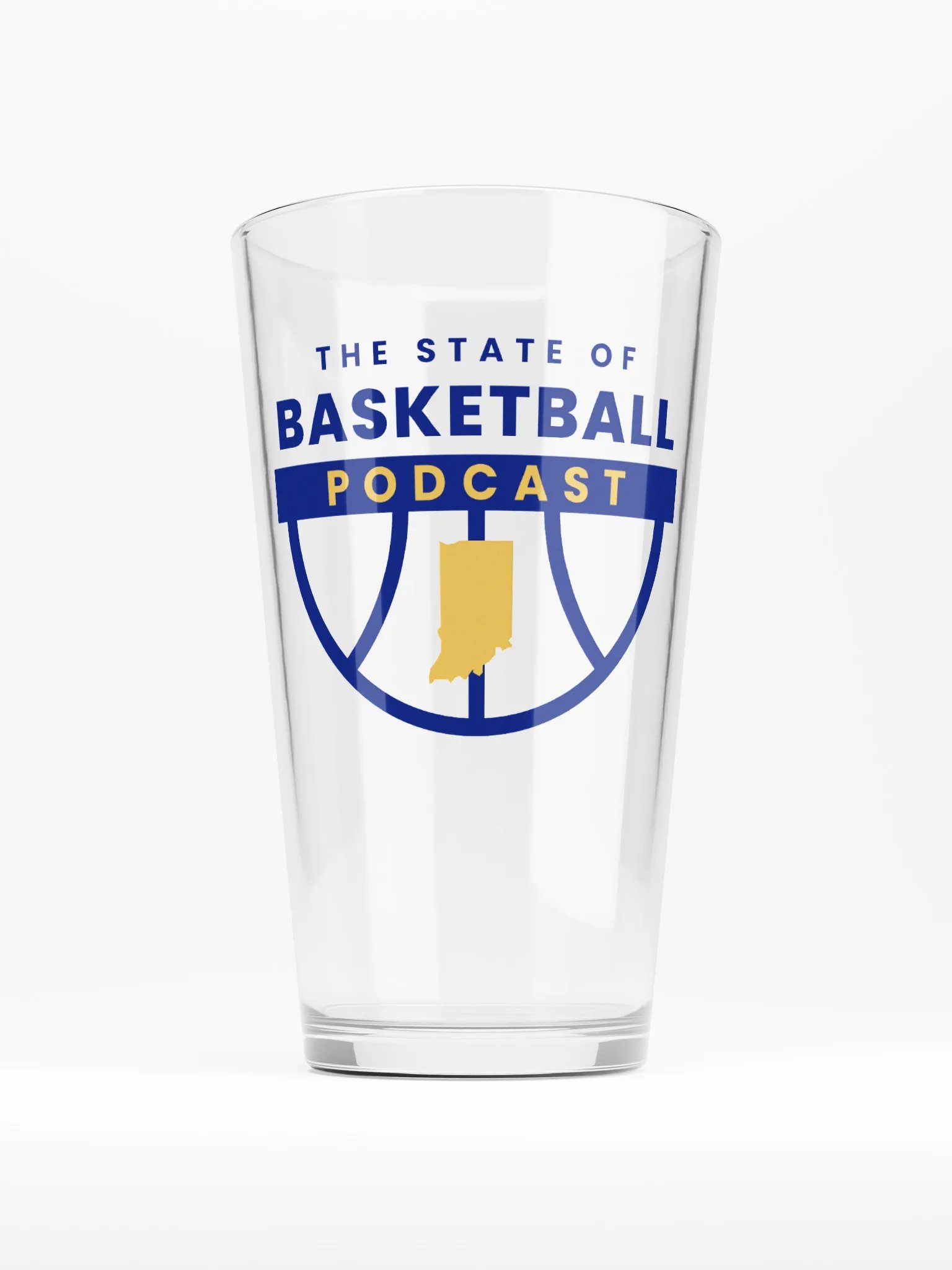 Logo Pint Glass product image (1)