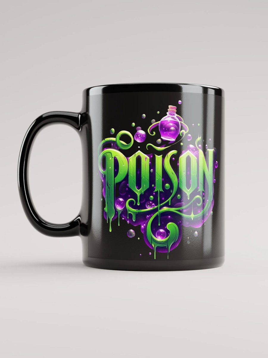 Poison Ceramic Mug- Black product image (12)