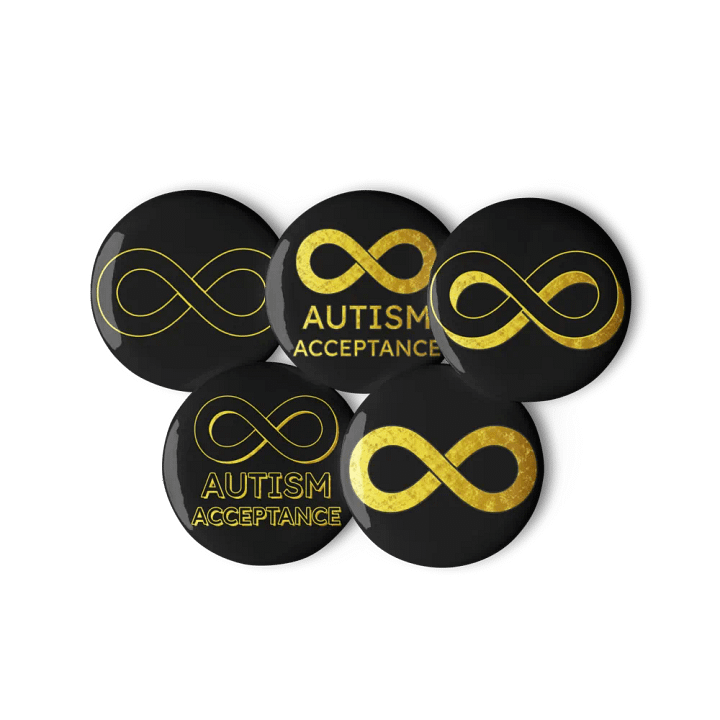Autism Acceptance Infinity Pin Set Variety Pack product image (2)