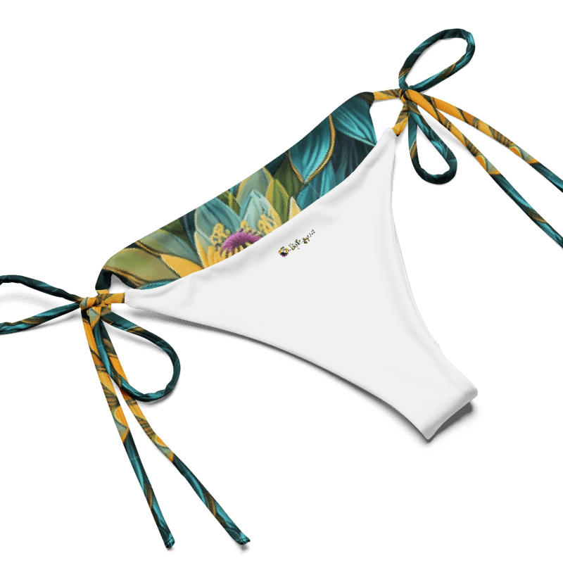 Lotus blue string bikini product image (4)