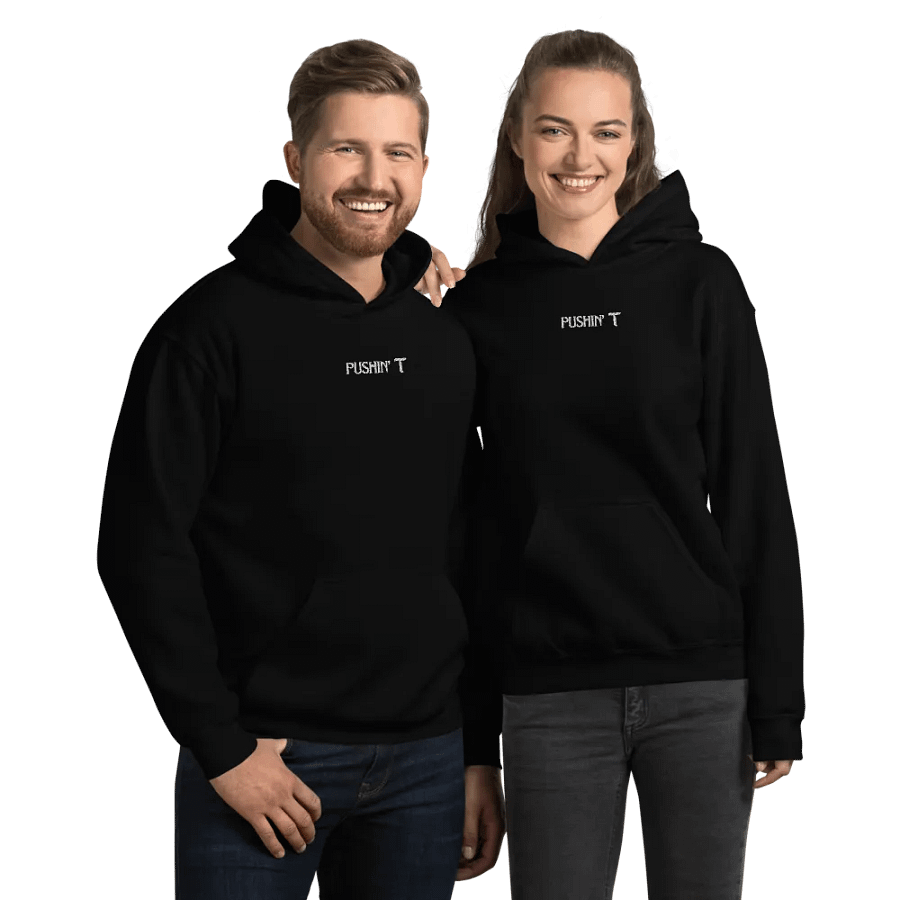 PUSHIN' T Hoodie (EMBROIDERED) product image (5)