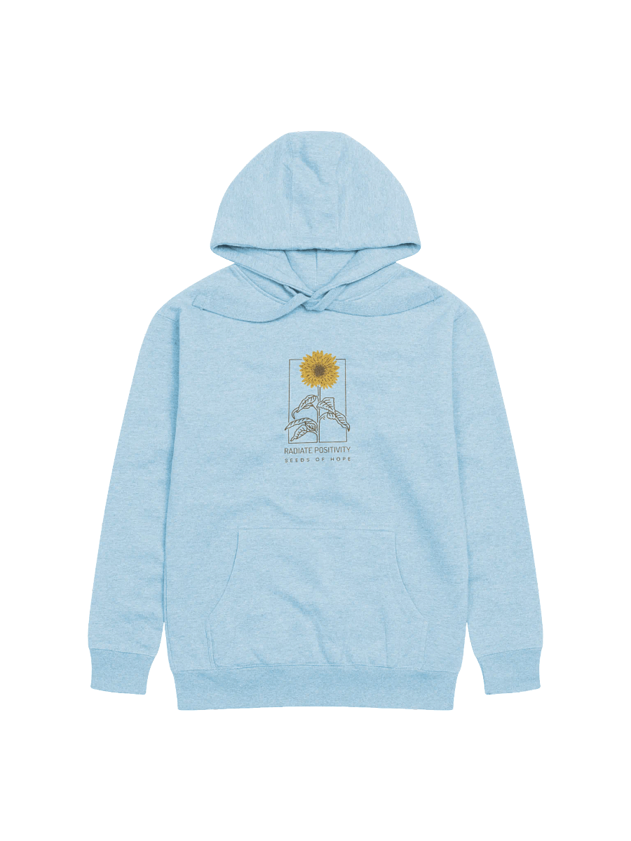 Radiant Sunflower Positivity Hoodie product image (1)