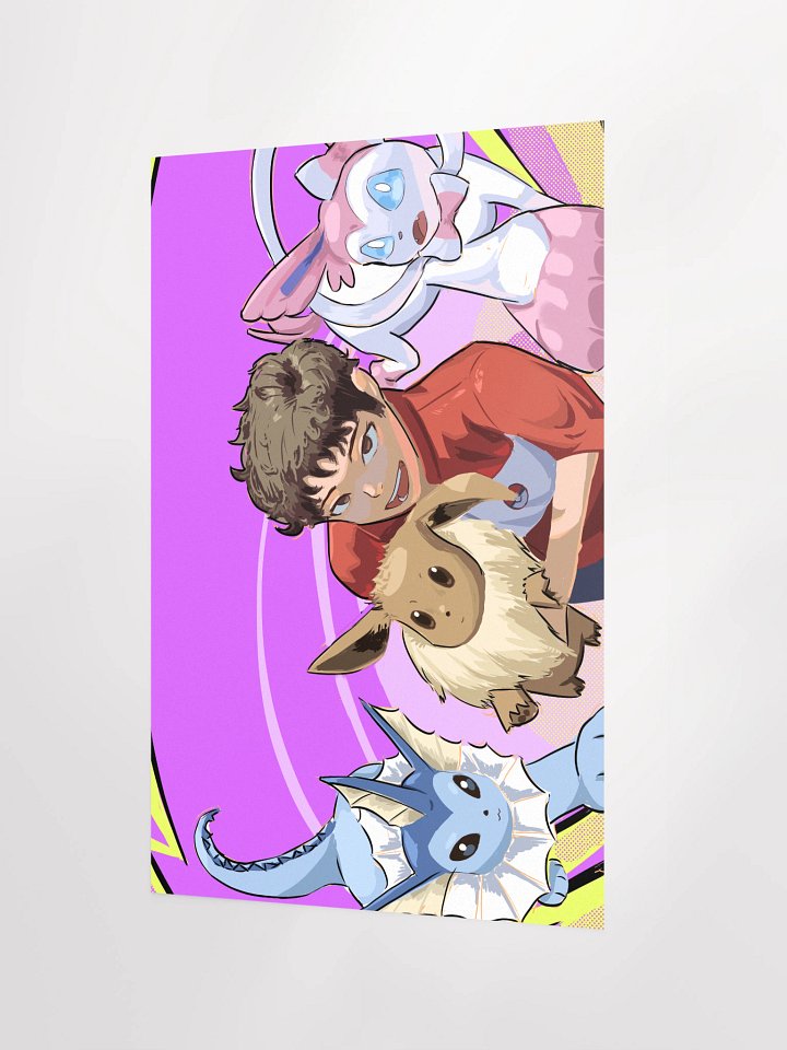 Eevee Grove (Sylveon Vaporeon) Poster product image (4)