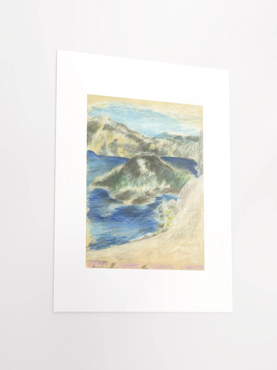 Crater Lake, OR 1986 print product image (3)