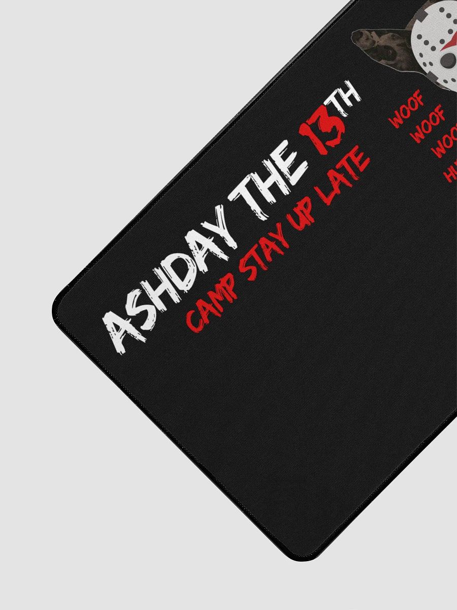 Ashday the 13th Desk Mat (Black) product image (3)