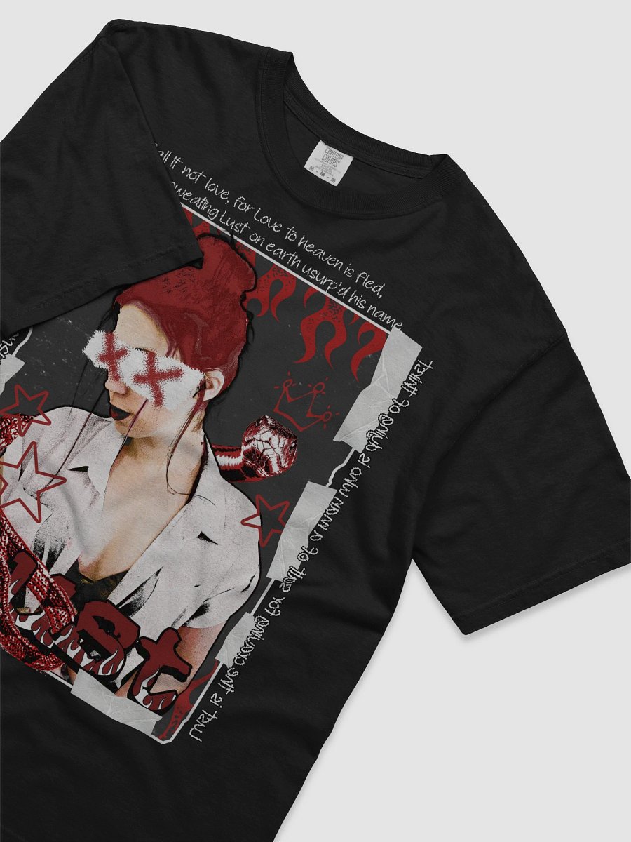 Tempted by Lust Graphic Tee (red) product image (3)
