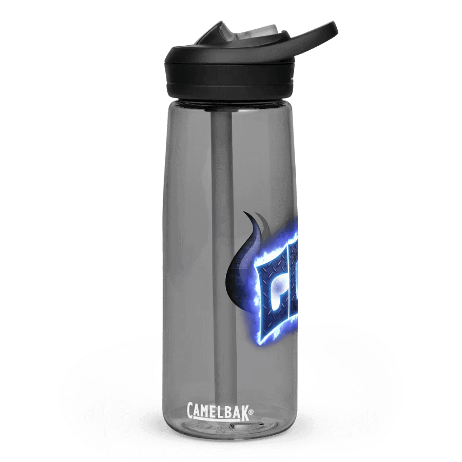 GGG Fire Logo Sports Water Bottle product image (1)
