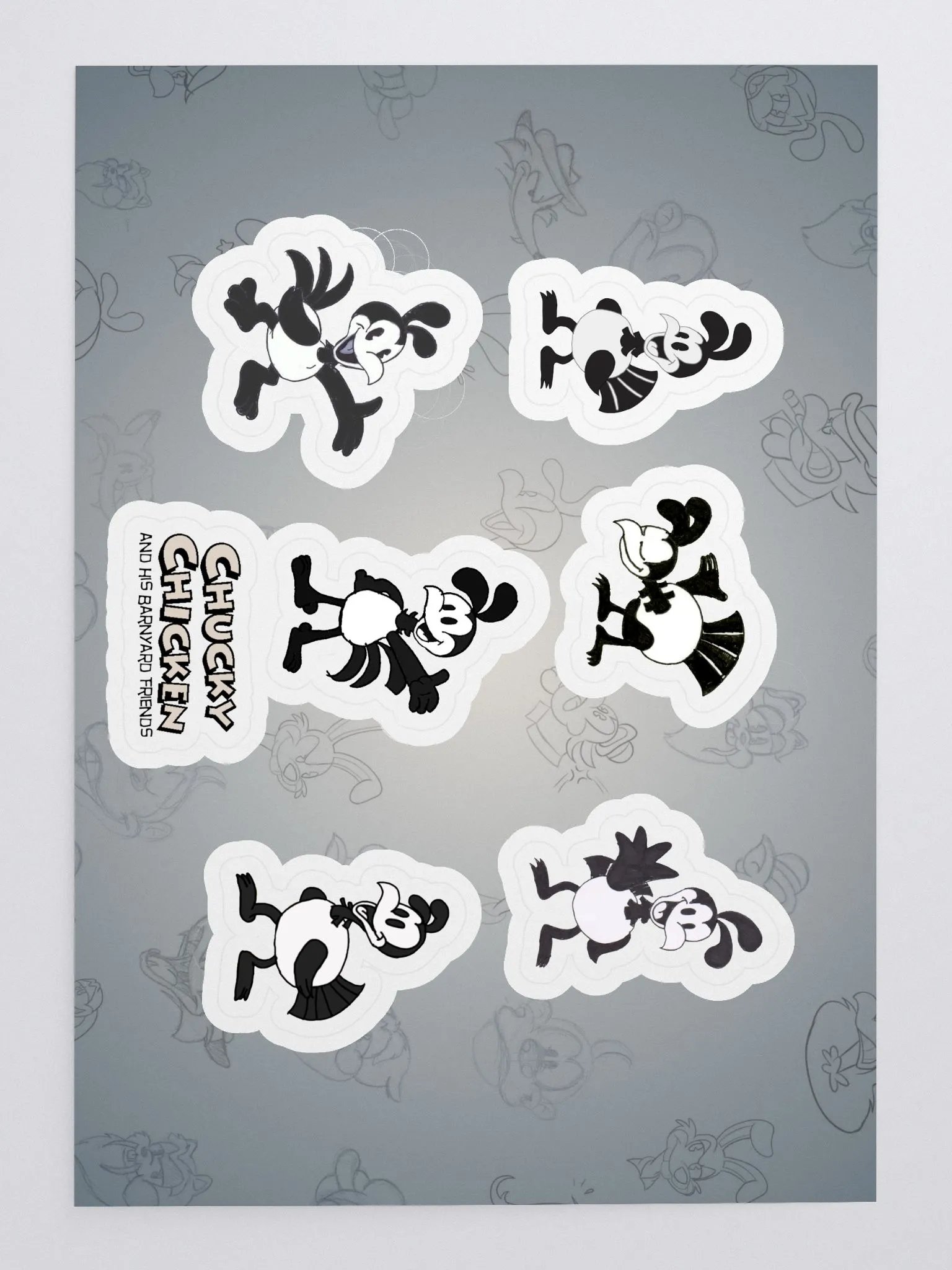 Classic Chucky Chicken Sticker Collection product image (3)