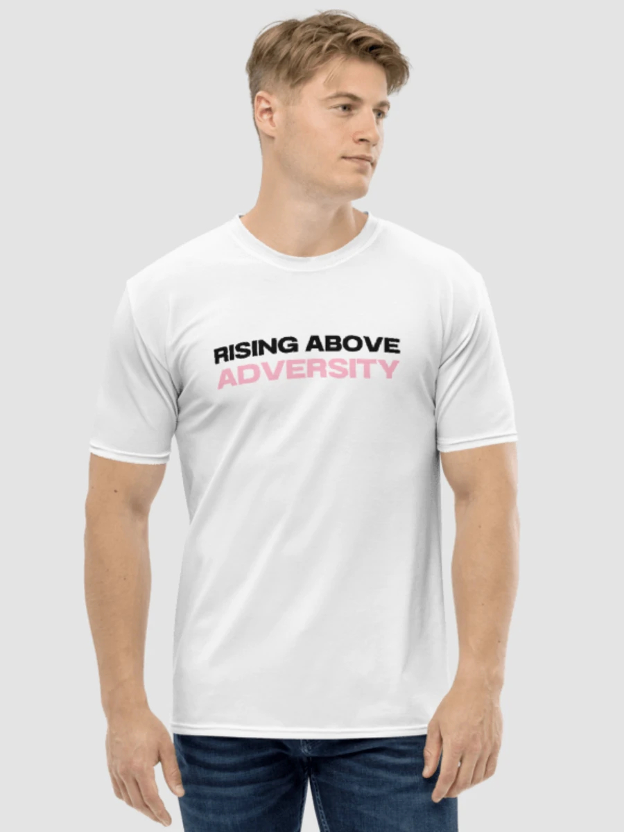Breast Cancer Awareness: Rising Above Adversity T-Shirt - White product image (3)