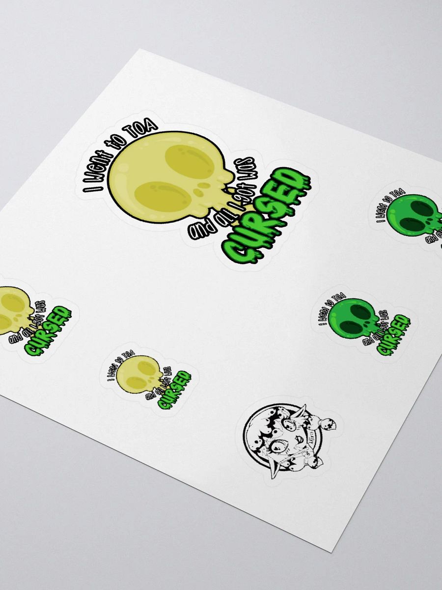 All I Got Was Cursed - Rogue - Sticker Sheet product image (3)