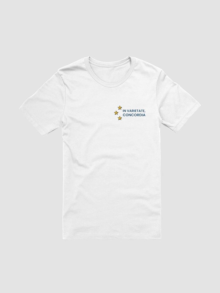 T-Shirt - In Varietate, Concordia & EU Stars - White & Variants product image (1)