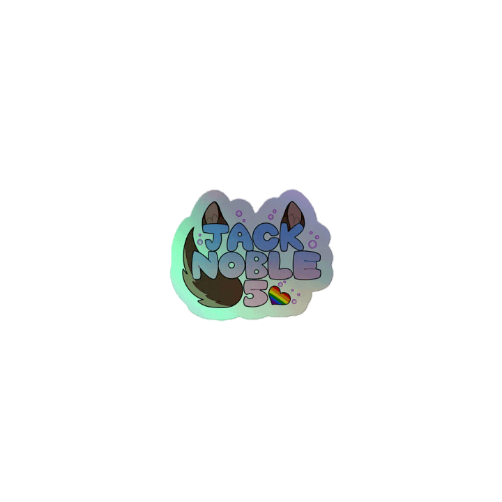 Wolfy JN5 Brand Holo Sticker product image (1)