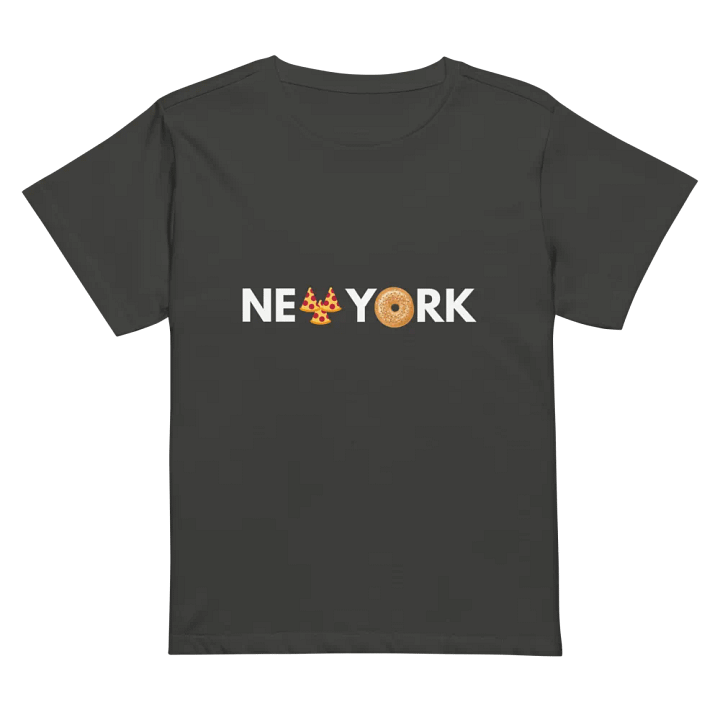 New York Pizza Bagel Black Womens product image (2)