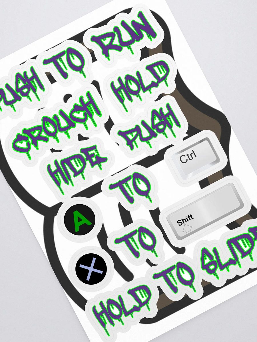 Reality Tutorial | Slaps Sticker Sheet product image (1)