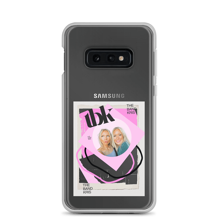 *tbk pink collage edit* Clear Samsung® Case product image (1)