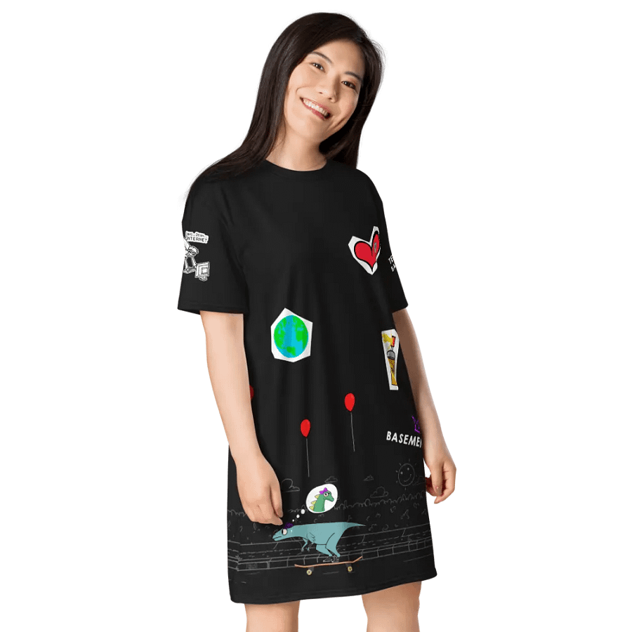 Teenage Dino Basement Angst Dress product image (6)