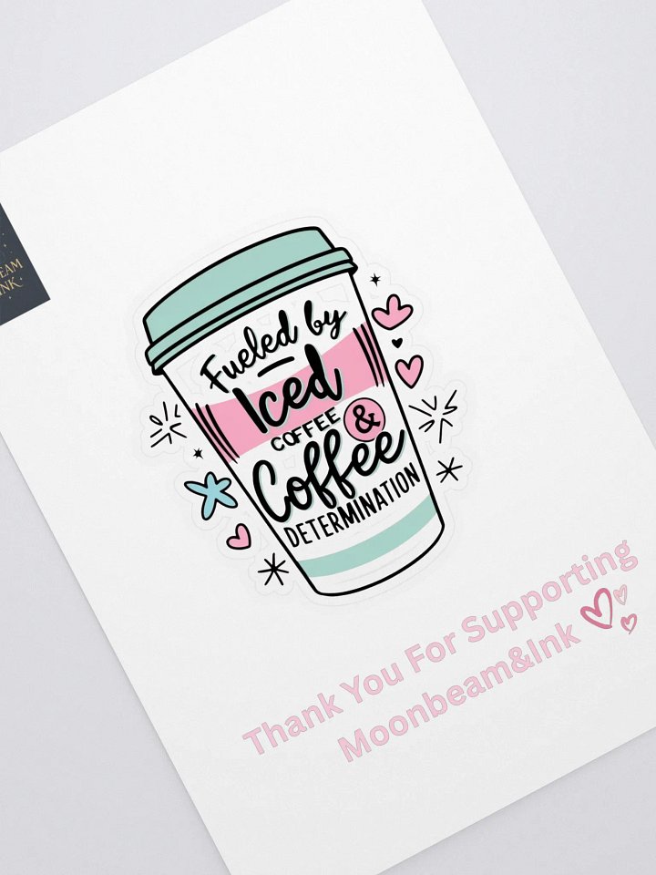 Iced Coffee Lover Sticker product image (1)