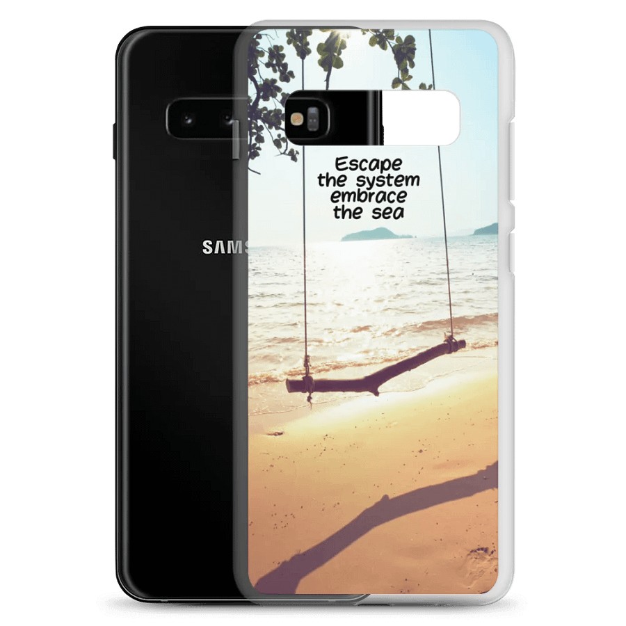 Sea Escape Samsung® Clear Case product image (9)