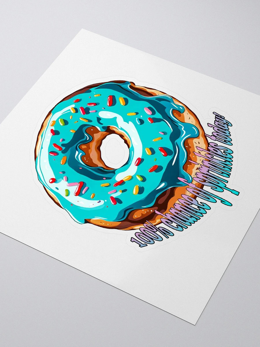 100% Chance Of Sprinkles Vinyl Sticker product image (8)