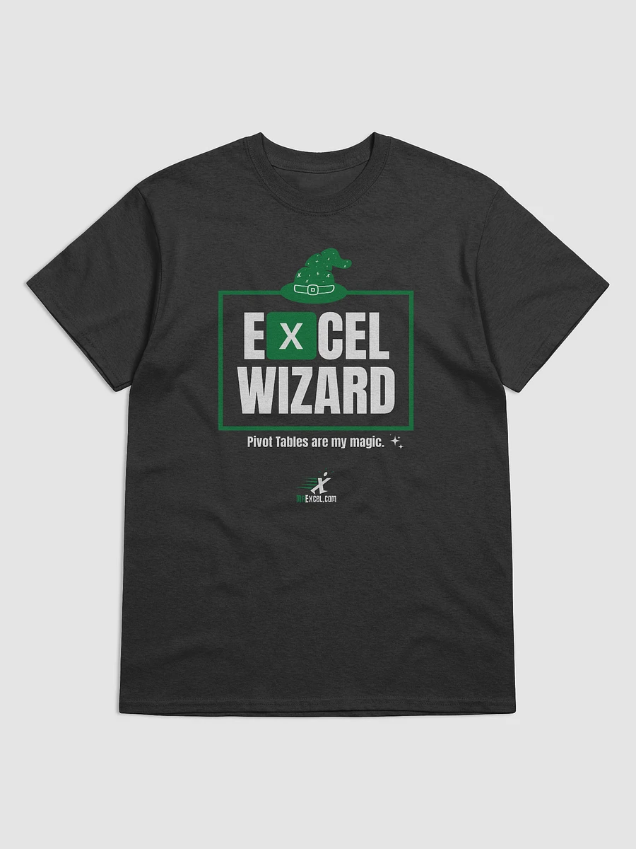 Excel Wizard - Black T-Shirt product image (1)