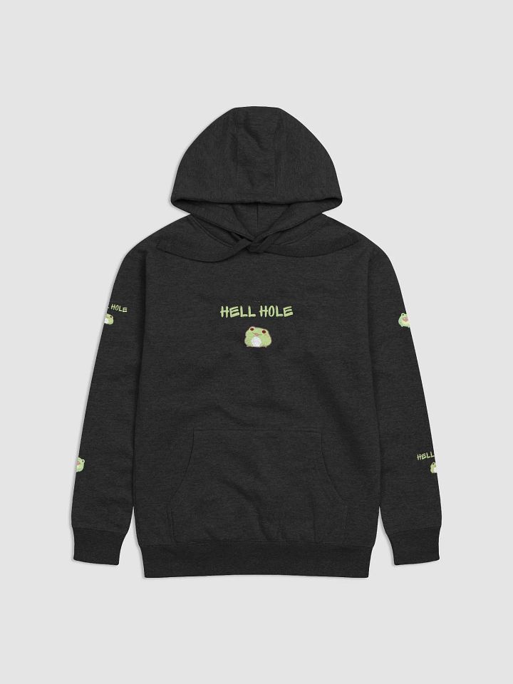 hell hole frog cotton hoodie product image (1)