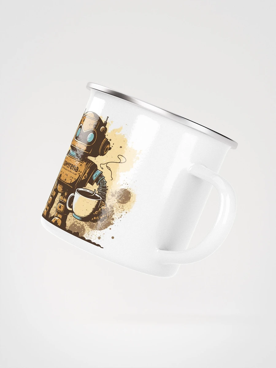 Robot Enamel Coffee Mug product image (6)