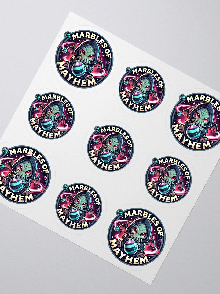 Marbles of Mayhem Sticker Pack: Stick Your Fate to the Abyss product image (2)