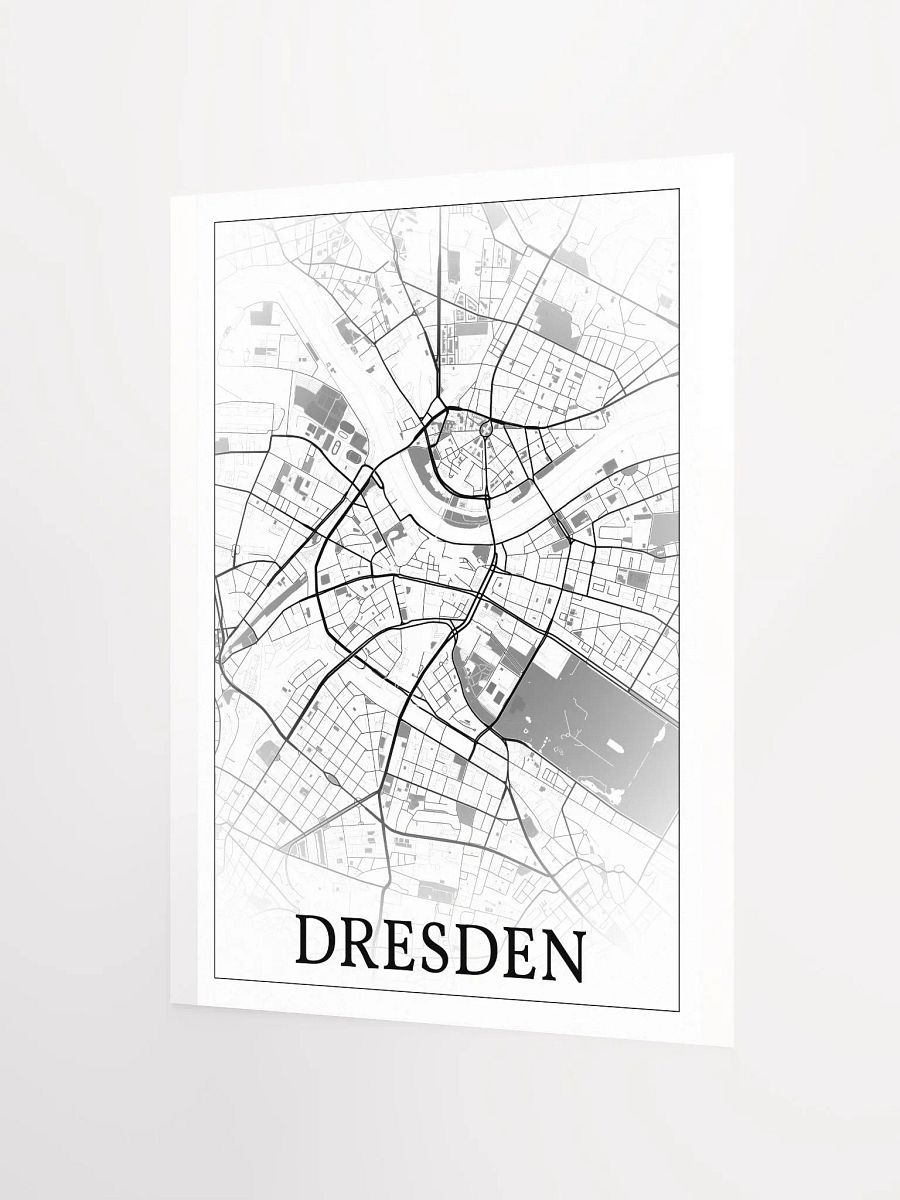 Dresden, Germany, city map print product image (8)