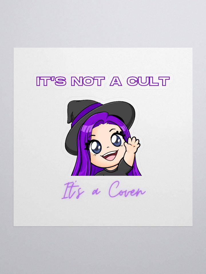 Not A Cult, Cover Sticker product image (1)