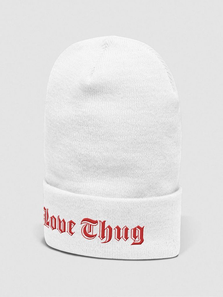 Love Thug Beanie - Red Lettering product image (2)