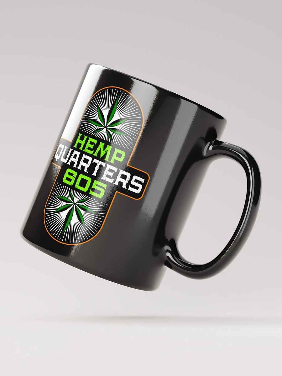 Hemp Quarters Black Mug product image (5)