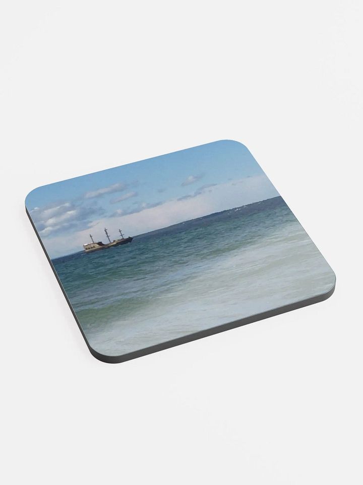 Sailing Ship Cork Coaster product image (2)
