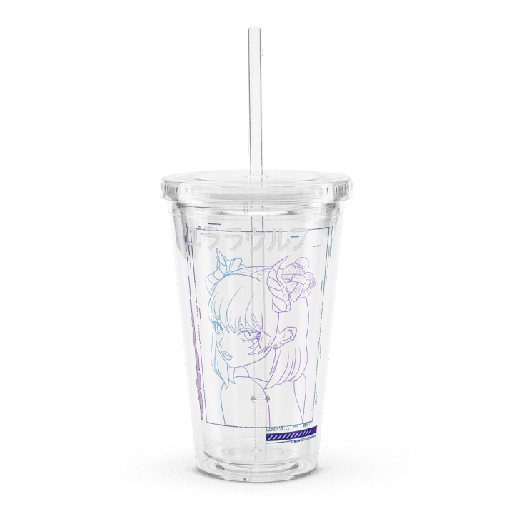 Cyber Punk Poster Girl Tumbler product image (1)