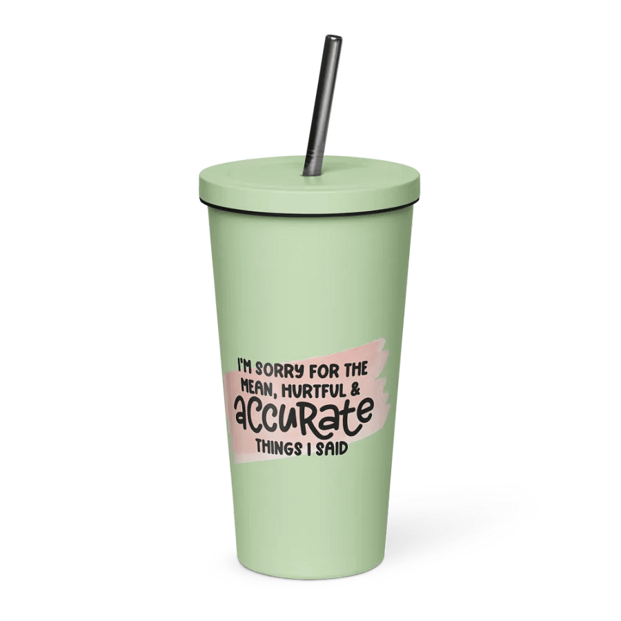 Apology | Insulated Tumbler product image (4)