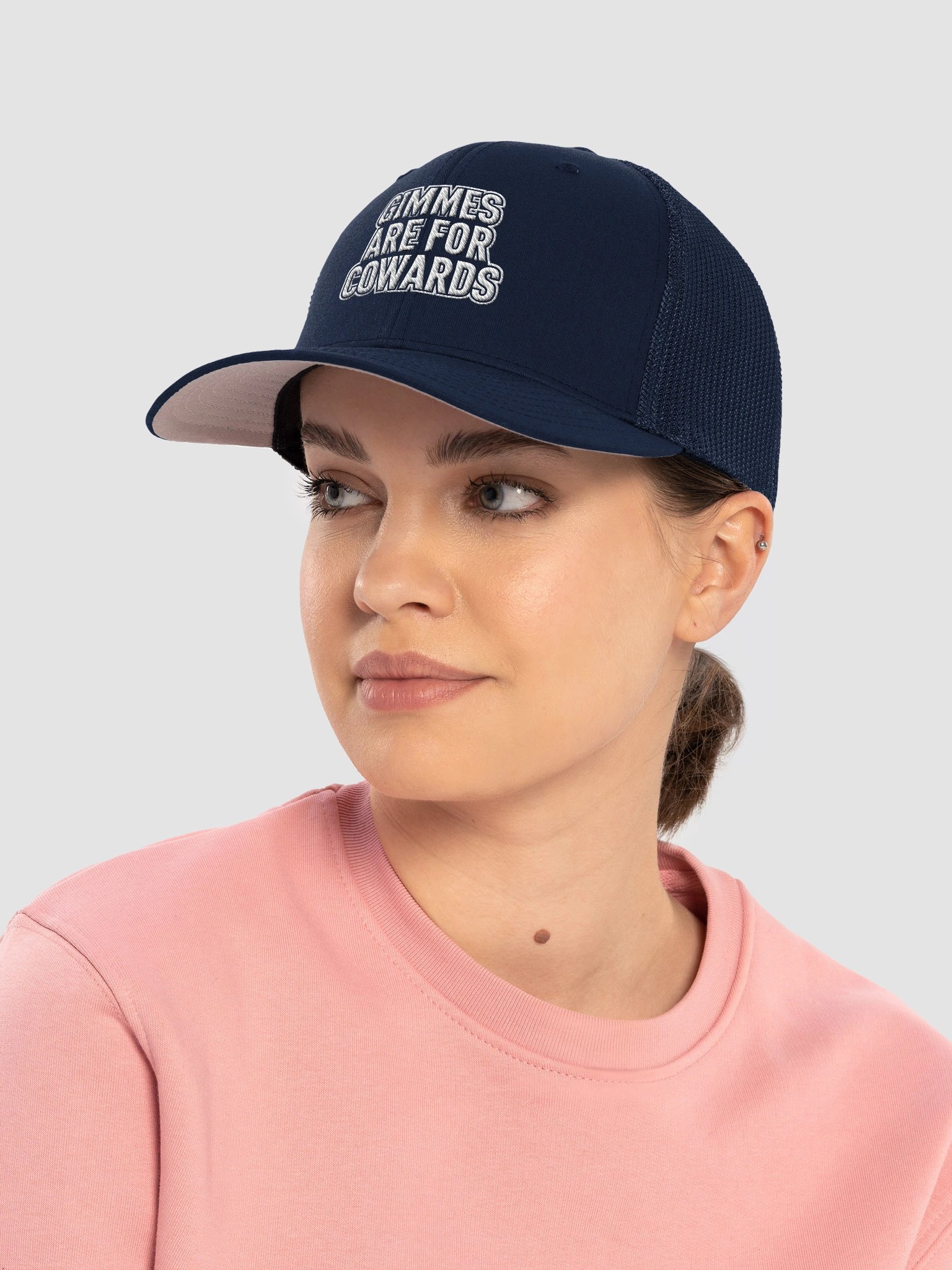 Gimmes Are For COWARDS — Flexfit Trucker Cap product image (21)