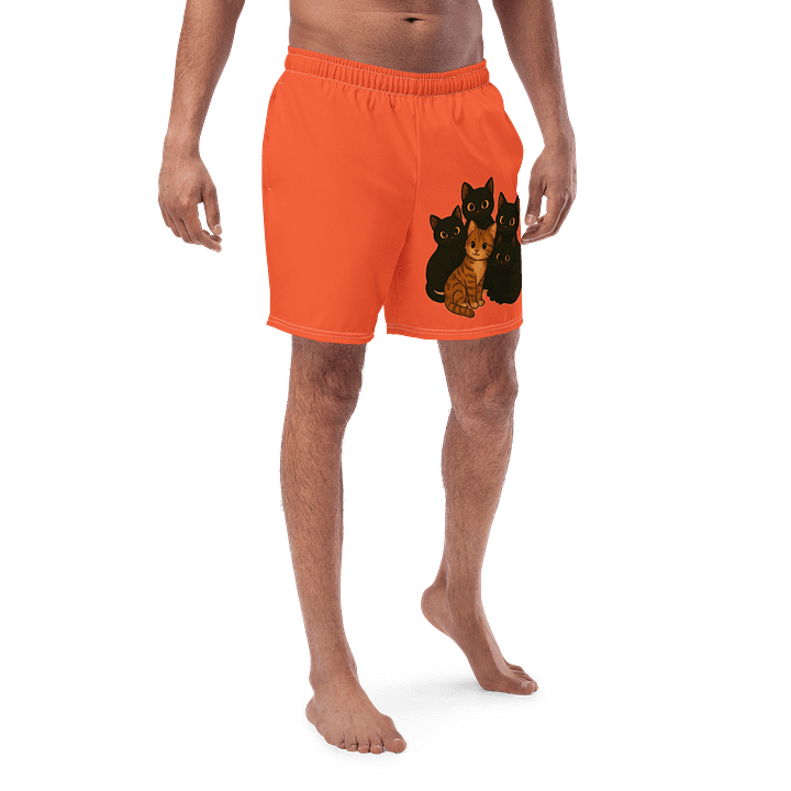 cat All-Over Swim Trunks product image (1)