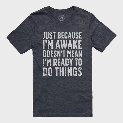 For the dads who wake up but refuse to rush it 😏
“I’m Awake Doesn’t Mean I’m Ready” Tee now live — 23% OFF + Free U.S. Shippi...
