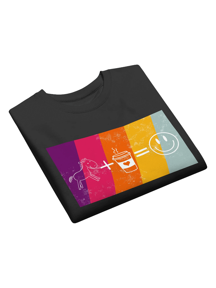 Horses + Coffee = Happiness Sweatshirt product image (6)