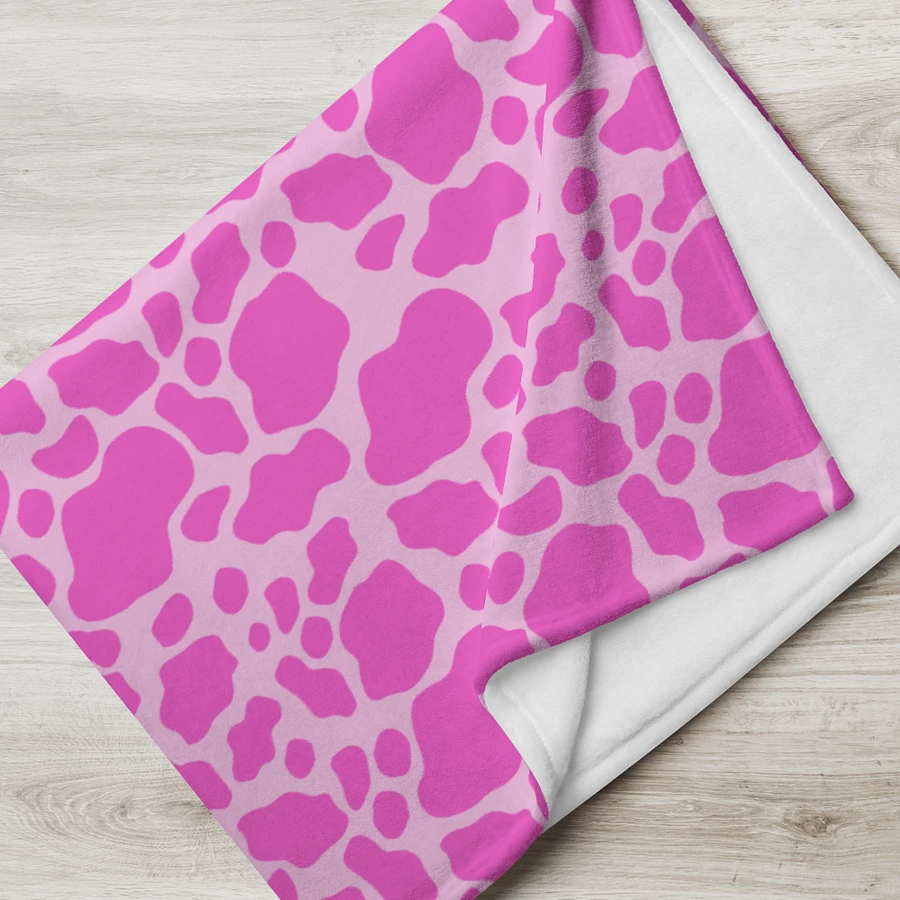 Pink Cow Skin Blanket product image (3)
