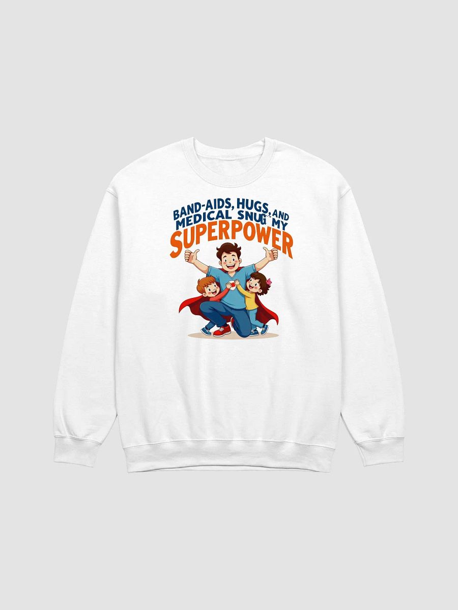 Superpower Hugs Crewneck Sweatshirt product image (9)