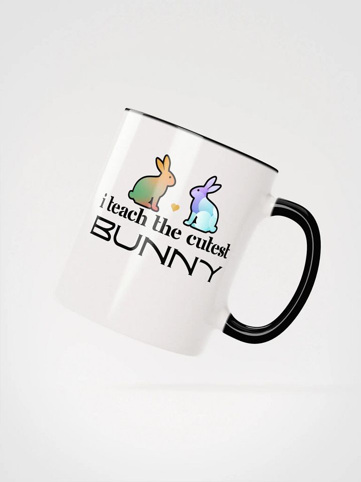 I Teach The Cutest Bunny, Teachers Ceramic Mug product image (2)
