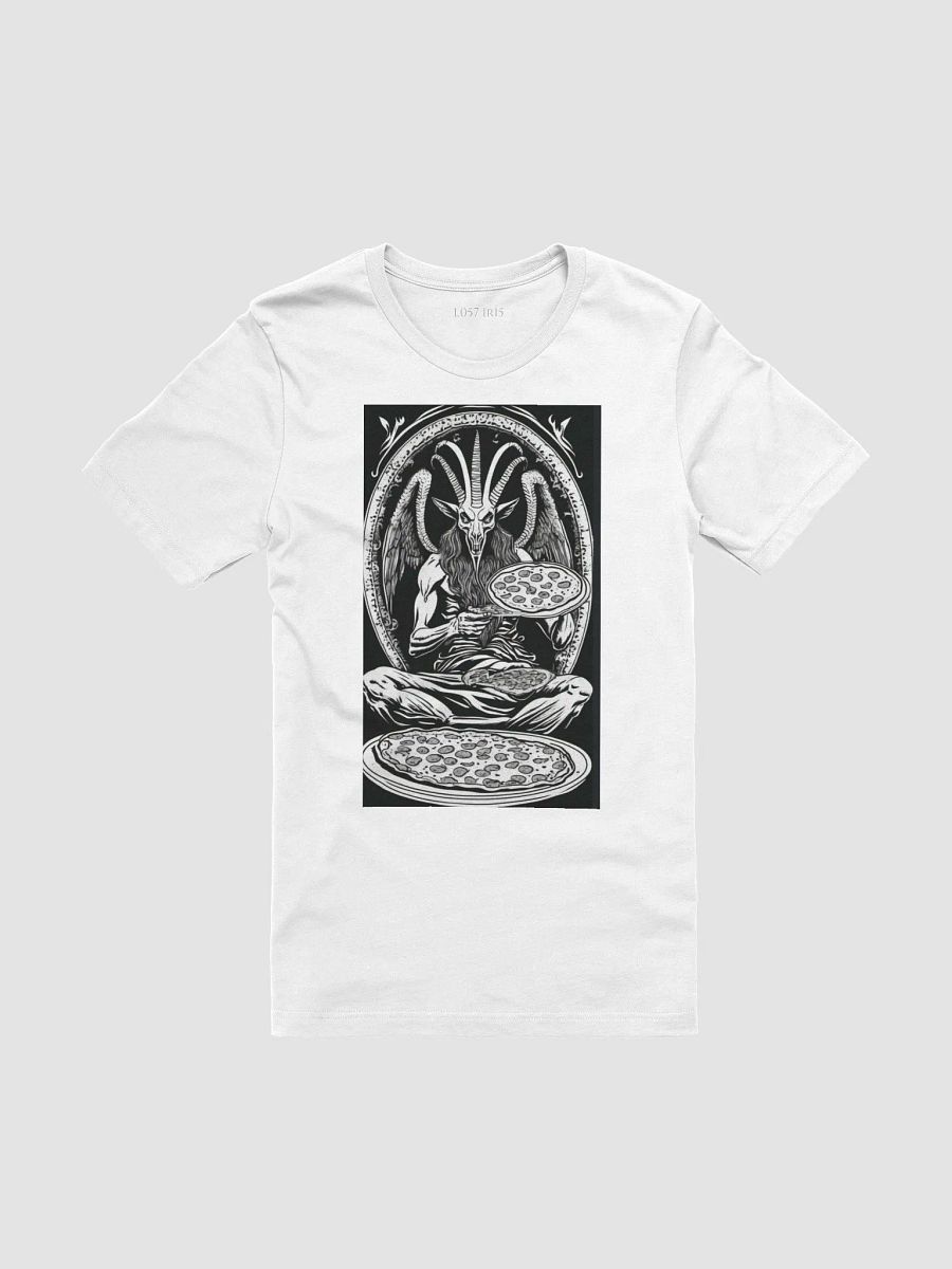Devil's Pizza Party Unisex Tee + Backprint product image (2)