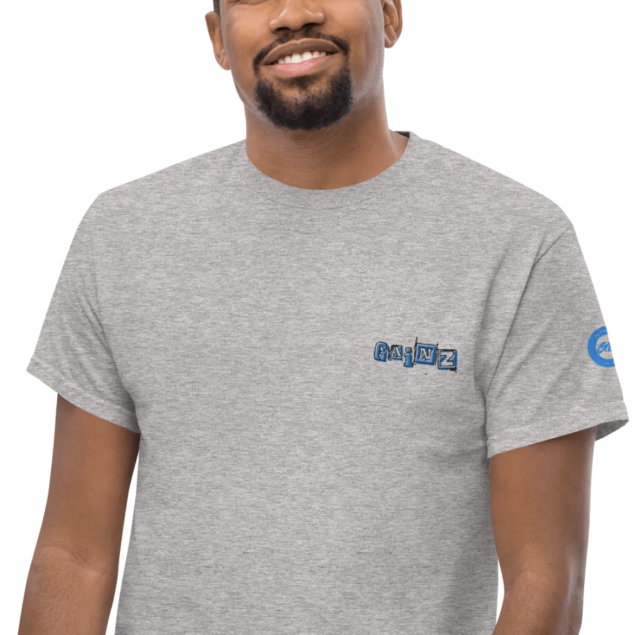 Gainz Tee Gray product image (7)