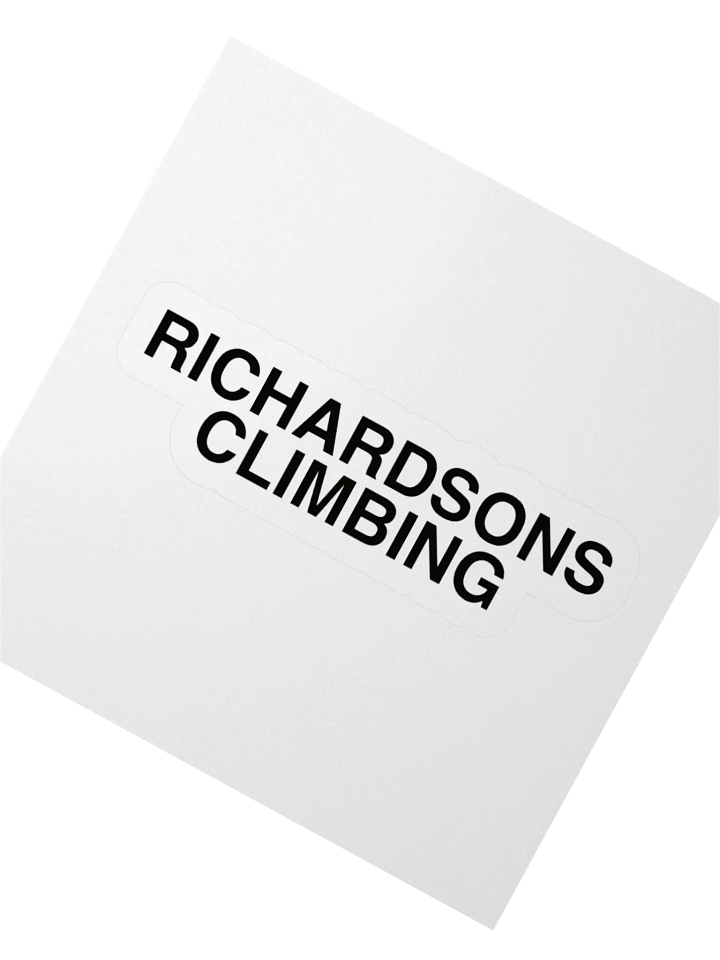Richardson Climbing Sticker product image (2)