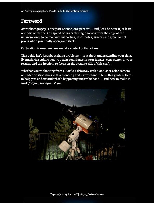 An Astrophotographer’s Field Guide to Calibration Frames product image (5)
