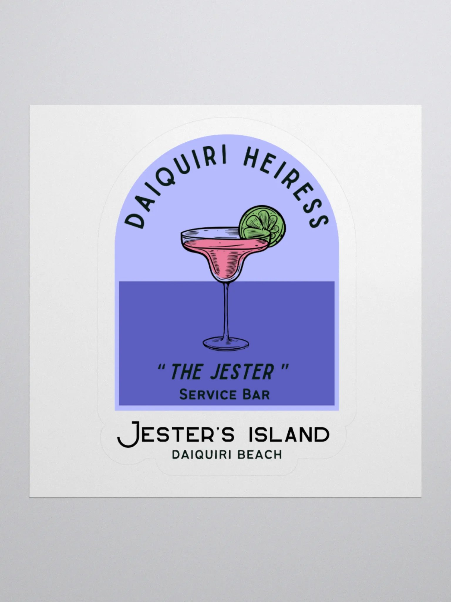 JESTER SERVICE BAR STICKER product image (2)