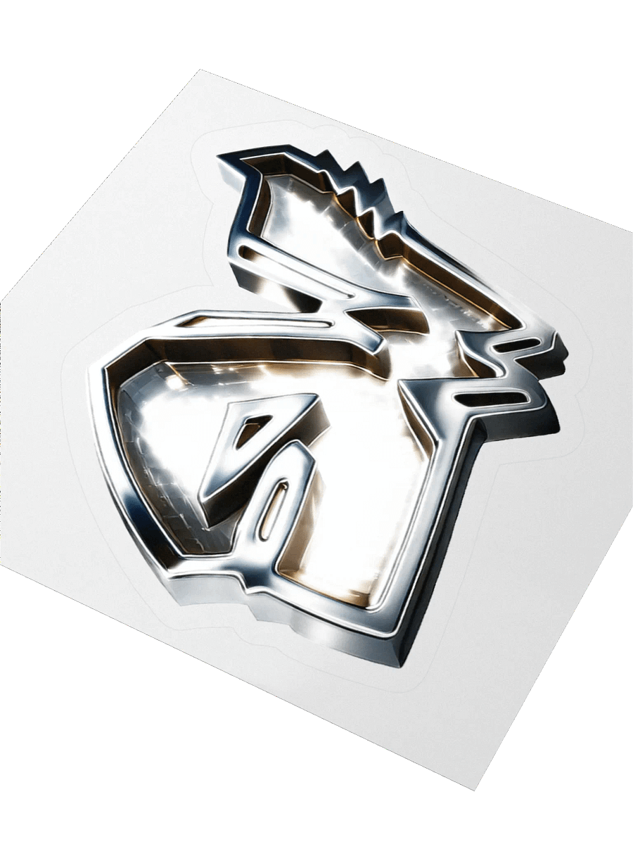 CHROME STICKER product image (3)